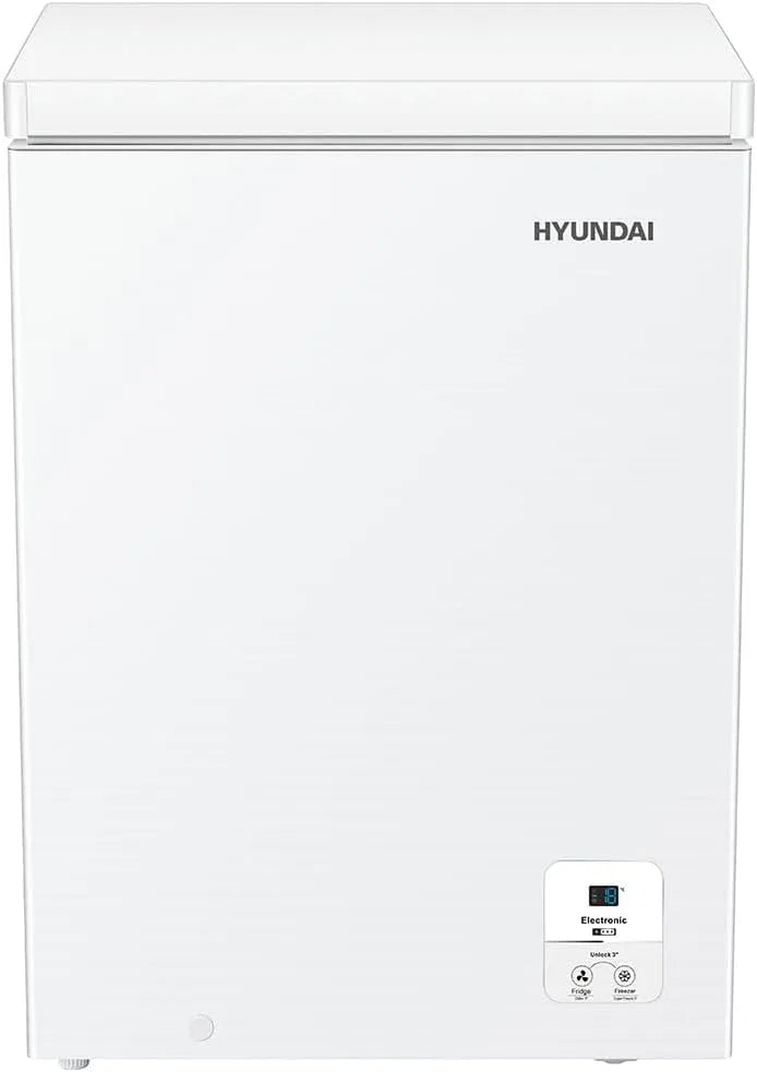 Congelatore HCH100EDW01, 97 L, vano congelatore, freezer verticale, bianco, Hyundai Congelatore Orizzontale Bianco HCH100EDW01 Capacità 97 Litri Dual