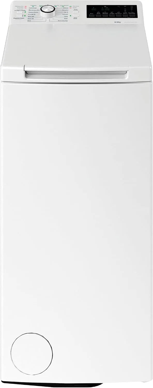 Lavatrice, 5 kg, Hotpoint 6524BS, libera installazione, bianco, Hotpoint Ariston WMTG 6524BS IT Lavatrice a libera installazione a carica dall'alto