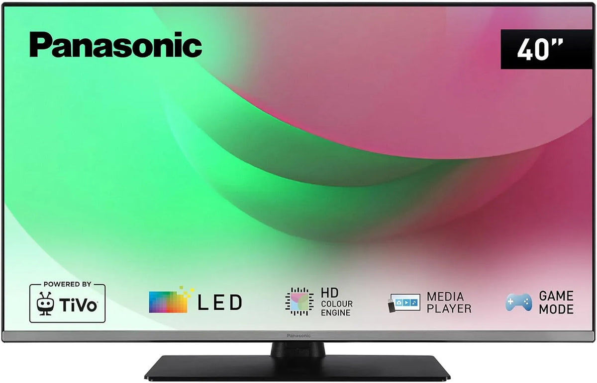 Panasonic TB-40S45AEZ Smart TV, 40 pollici, televisore, HDR, HDMI, Wi-Fi, Full HD, Google Assistant, Alexa e Siri, 2024, Controllo Vocale Google e
