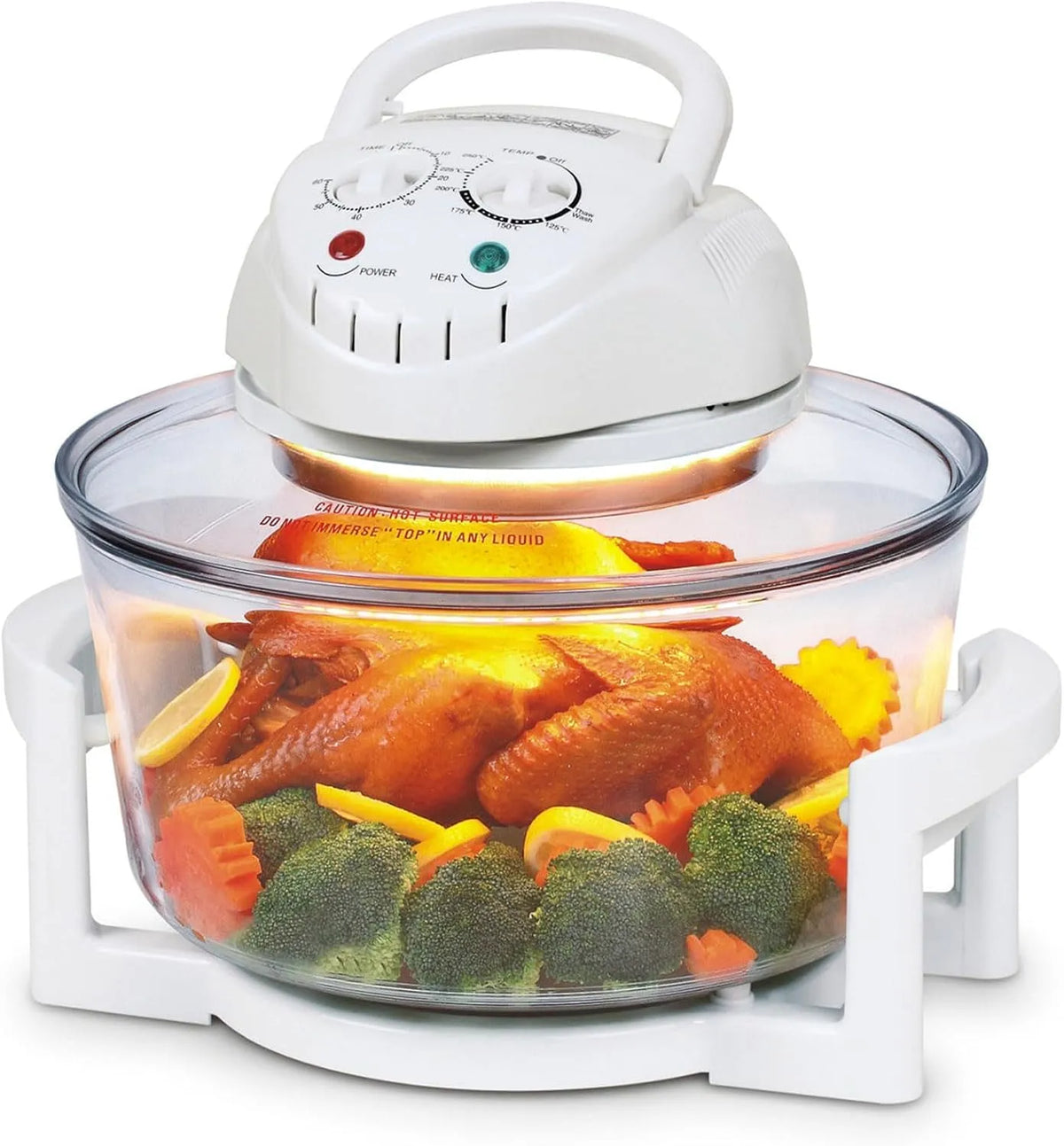 Forno elettrico, 12 L, Forno Friggitrice ad Aria Alogena da 12L per Arrosti