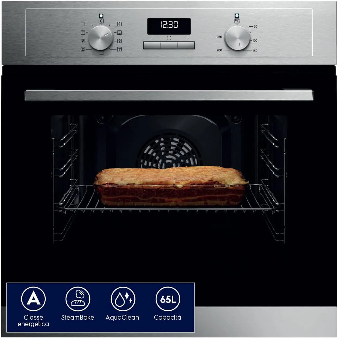 Electrolux Serie 500 OED3H00BX Forno elettrico, 65 L, da incasso, Electrolux Serie 500 Forno Multifunzione Incasso 65L OED3H00BX