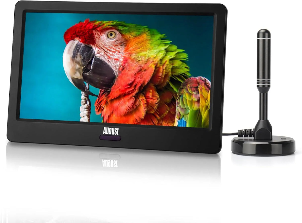Smart TV, televisore, August DA900D, portatile, August DA900D TV portatile 9' ricaricabile Freeview HD con registratore