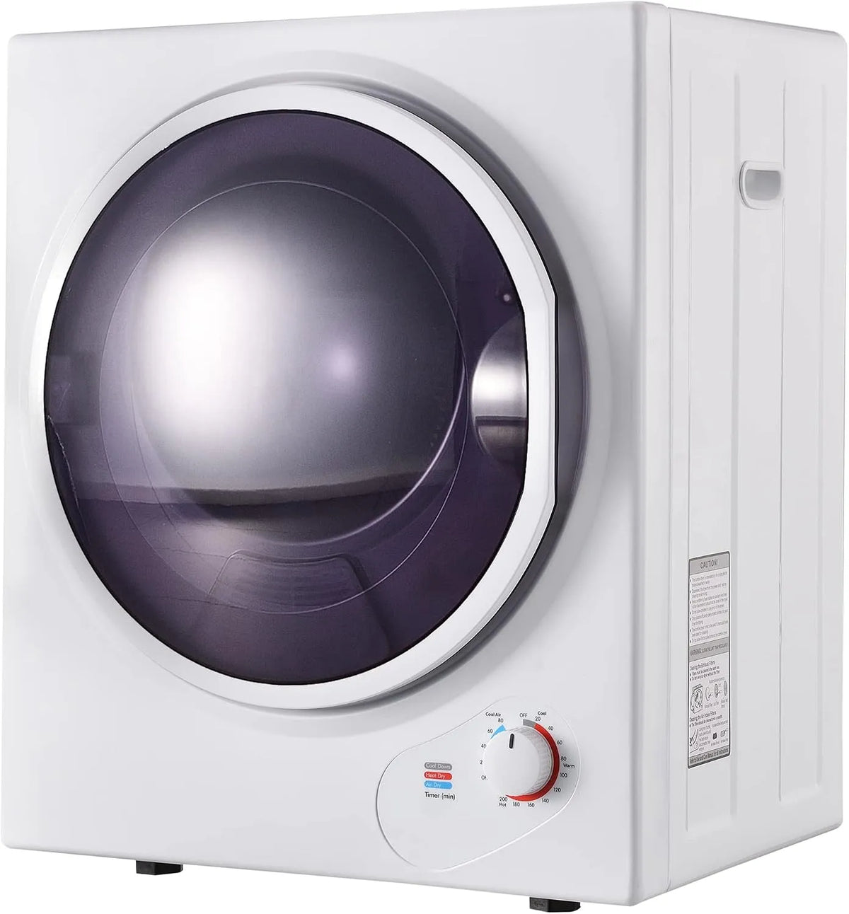 Asciugatrice, 49, 5x41, 5x58, 8 cm, 850 W, 5 kg, Ymkua, montaggio a parete, timer, bianco, Riscaldamento in Ceramica PTC Pompa di Calore, Timer da 200