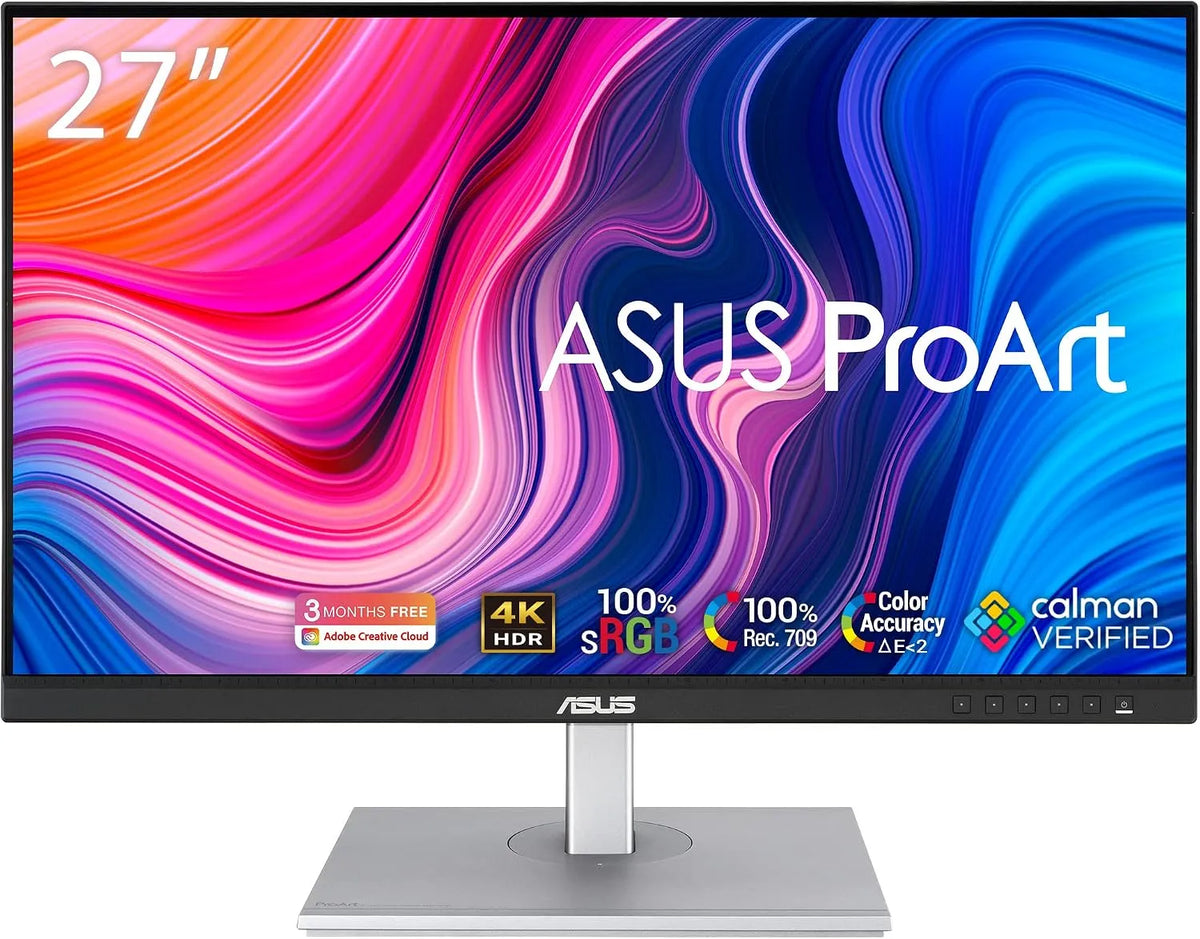 ASUS PA279CV Monitor, 4K UHD, pannello IPS, professionale, nero, PROART DISPLAY
