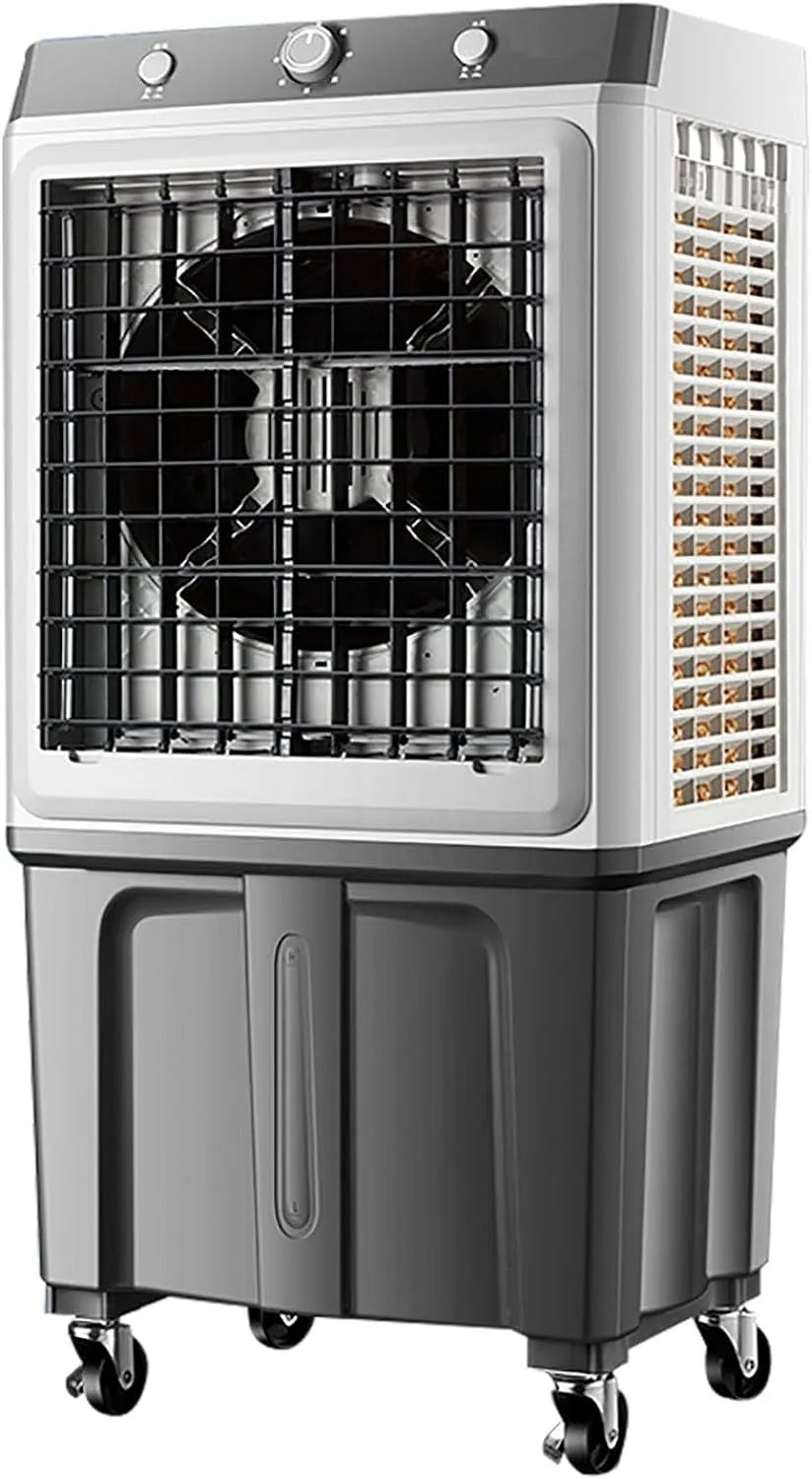 Dell Ventilatore, 40 L, portatile, 3 velocità, oscillazione, ampio serbatoio, professionale
