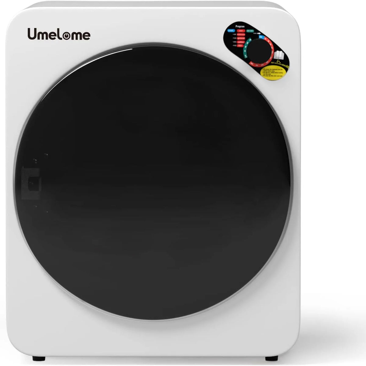 Asciugatrice, nero, Umeloma per asciugatrice ventilato, pulsante nero