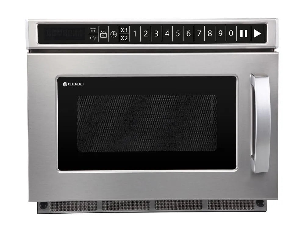 Forno a microonde, 18 L, 1800 W, 230 V, USB, professionale, acciaio inox, 560x419x, 336mm, Porta USB, 18L, 1800W, 230V