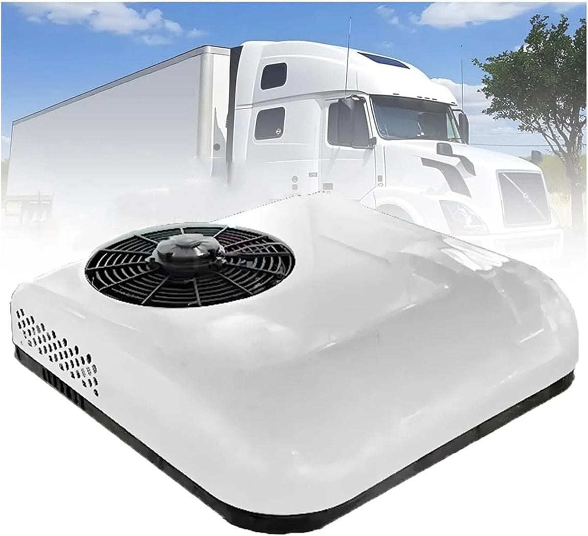 Condizionatore V, 24, 12 V, Condizionatore d'aria elettrico per camper, unità di raffreddamento a basso rumore non canalizzata per camion, autobus