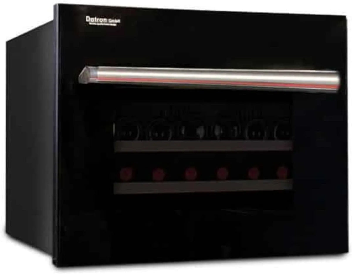 Cantinetta vino, 24 bottiglie, 2 zone di temperatura, da incasso, Vetrina Refrigerata ad Incasso