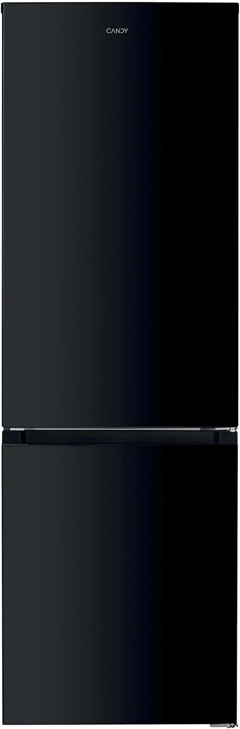 Candy CCH2T618EBBF Frigorifero combinato, 293 L, classe energetica E, No Frost, frigo con congelatore, nero, 293 Litri