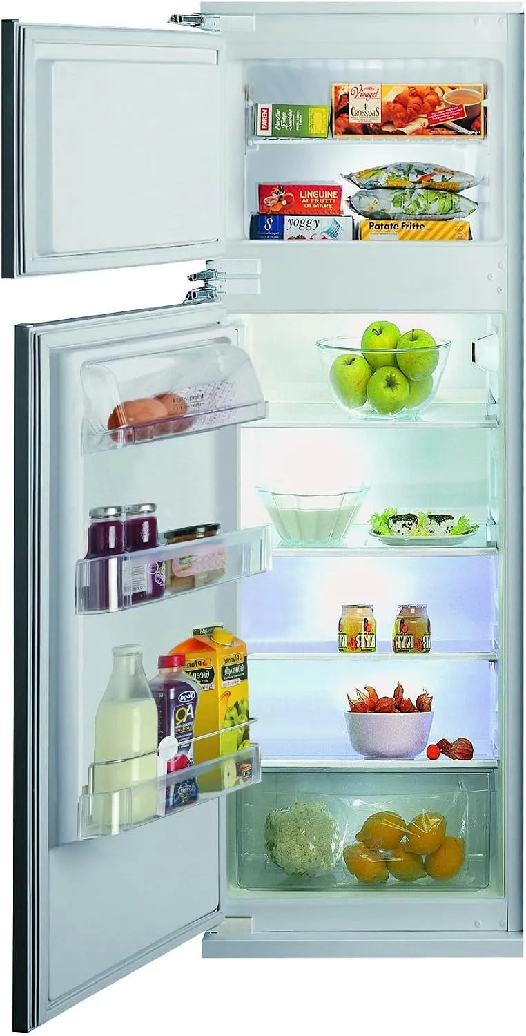 Frigorifero, 218 L, classe energetica E, da incasso, 218 litri, Statico, Hotpoint ARISTON Frigorifero doppia porta
