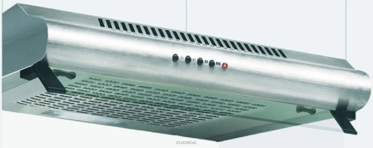 Cappa aspirante, 235 m3/h, cappa da cucina, Glem GHC631IX, acciaio inox