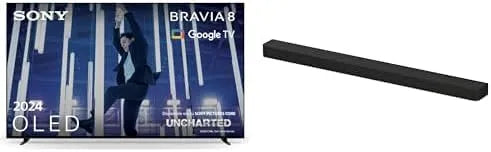 Google Smart TV, 65 pollici, televisore, 4K UHD, OLED, HDR, BRAVIA Theatre Bar 9, 2024