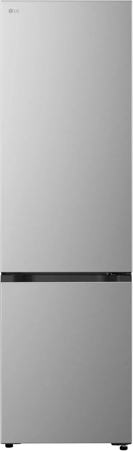 LG GBBSJ20DPY Frigorifero combinato, 375 L, classe energetica D, No Frost, Linear Cooling, Wi-Fi, frigo con congelatore, argento, Cassetto Smart Flex