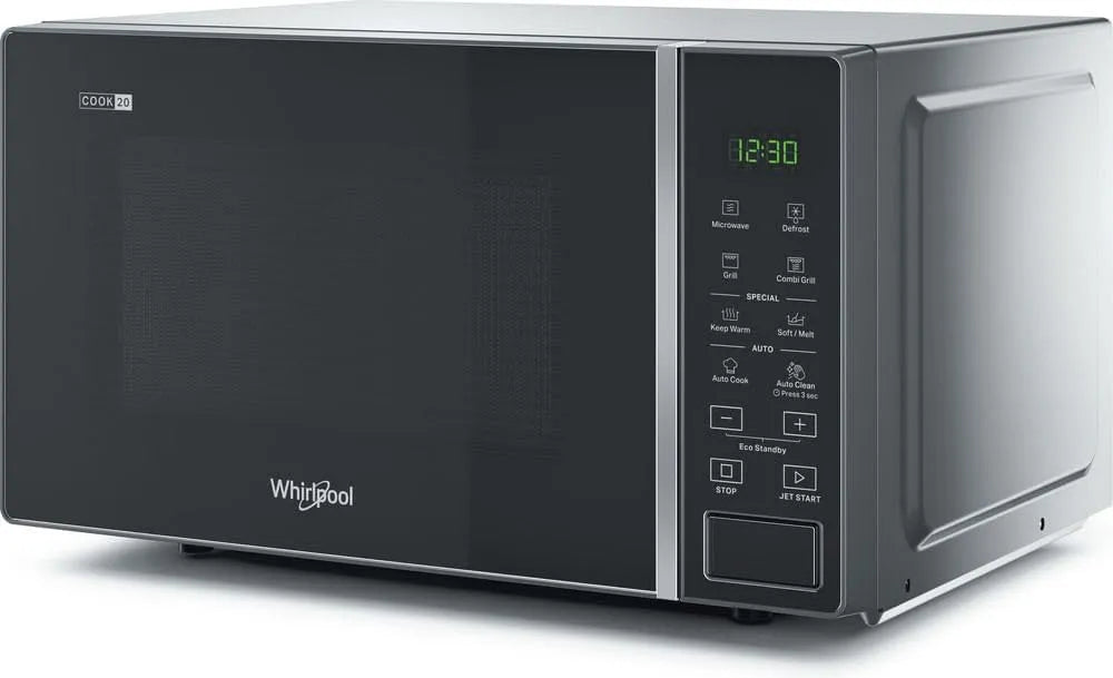 Whirlpool Forno a microonde, 20 L, grill, libera installazione, MWP 203 SB, Autocook