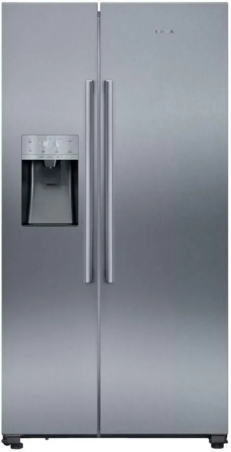 Siemens Luce americana Side by Side, A++, 343 kWh, anno, 533 l, NoFrost, SuperCooling, SuperFreezing