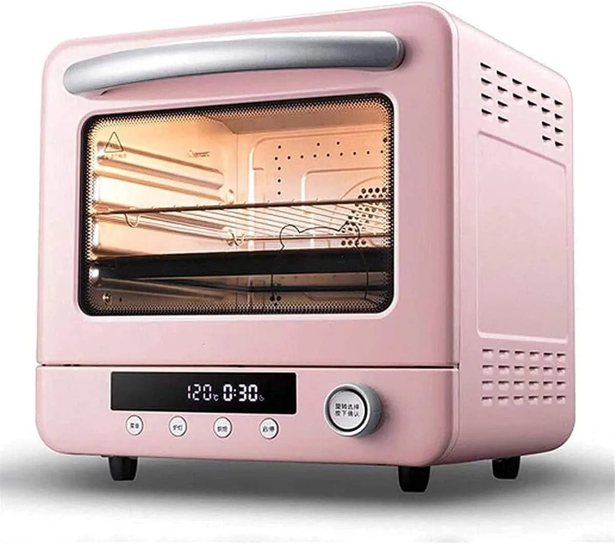 Forno elettrico, 20 L, 1300 W, grill, Forno a Convezione, Ideale per Ufficio, Roulotte e Dormitorio Estetico e Pratico