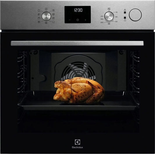 Electrolux Serie 600 LOC3H44TX Forno elettrico, 60 CM, classe energetica A, da incasso, vapore, 25% vapore