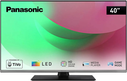 Panasonic TB-40S45AEZ Smart TV, 40 pollici, televisore, HDR, HDMI, Wi-Fi, Full HD, Google Assistant, Alexa e Siri, 2024, Controllo Vocale Google e