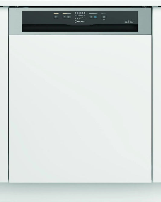 Lavastoviglie, classe energetica D, INDESIT I3B L634, da incasso, acciaio inox