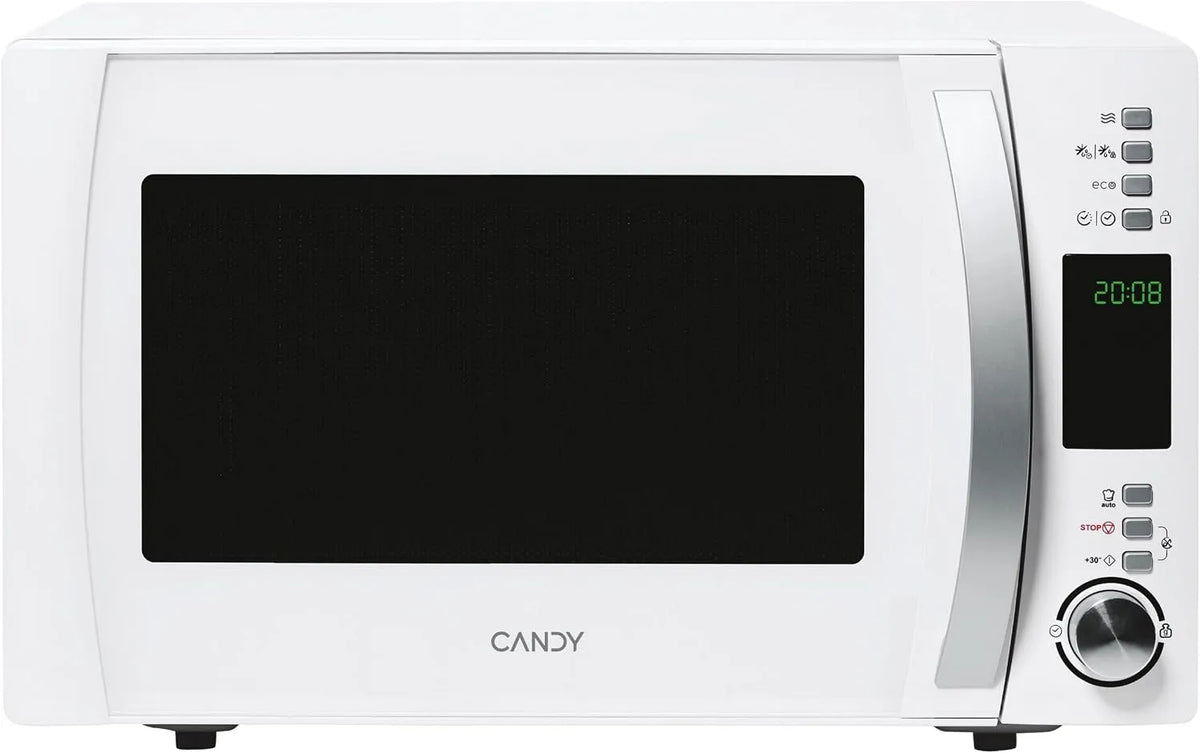 Candy CMXW22DW Forno a microonde, 46, 1 x 36, 5 x 29 cm, 22 L, 800 W, 40 programmi, libera installazione, bianco, App Simply-Fi, Funzione ECO