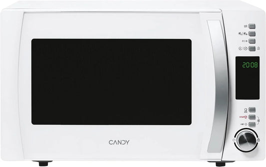 Candy CMXW22DW Forno a microonde, 46, 1 x 36, 5 x 29 cm, 22 L, 800 W, 40 programmi, libera installazione, bianco, App Simply-Fi, Funzione ECO