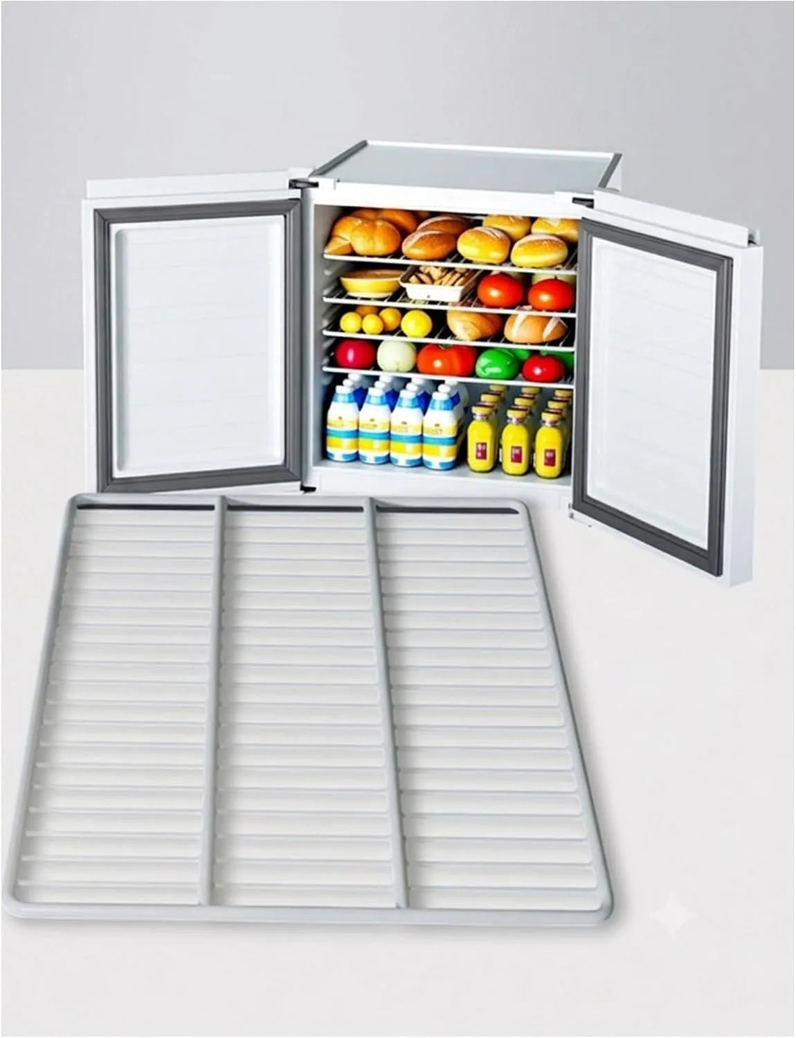 Congelatore, professionale, freezer verticale, Ripiano Griglia in Filo per Frigo e Congelatore Commerciale