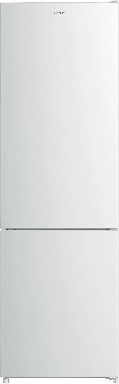 Candy CCG3L517EW Frigorifero, 260 L, 55x176cm, 39 dB, 2 zone di temperatura, Illuminazione a LED, 4 ripiani, 3 Balconiere, 39DB, 260L, Low Frost