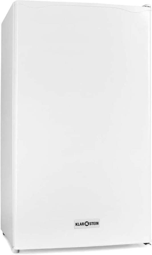 Klarstein 90L1-WH Frigorifero, 90 L, 2 zone di temperatura, bianco, 2 Ripiani, 3 Scompartimenti, Scompartimento Ghiacchio, Cassetto, Silenzioso