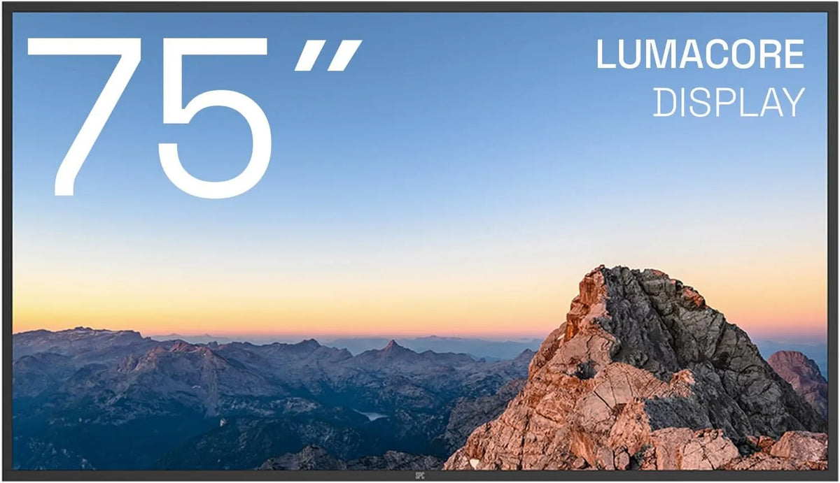 Prodotto Schermo 4K UHD, SPC LUMACORE DISPLAY 75'