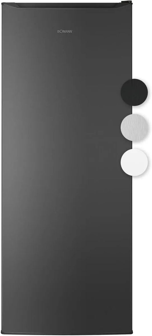 Bomann Congelatore, 242 L, 39 dB, classe energetica E, vano congelatore, freezer verticale, 143 cm, 5 ripiani, 0 °C ~ +8 °C, Frigorifero Bomann® senza