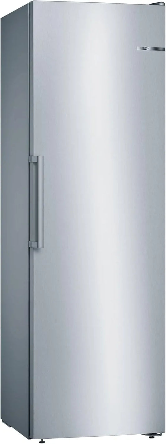 Bosch Serie 4 GSN36VLEP Congelatore, 186x60cm, classe energetica E, No Frost, vano congelatore, freezer verticale, argento