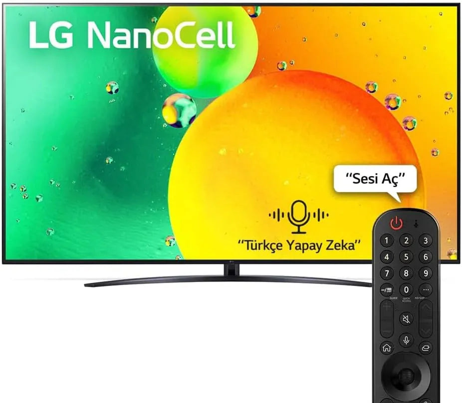 LG 43 '' Ultra HD 4K Smart HDR webOS 43NANO766QA