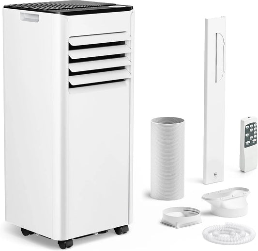 Prodotto 9000 BTU, Climatizzatore mobile, 6 kW, raffreddamento, dimensioni fino a 25 m2, ventilazione e deumidificazione