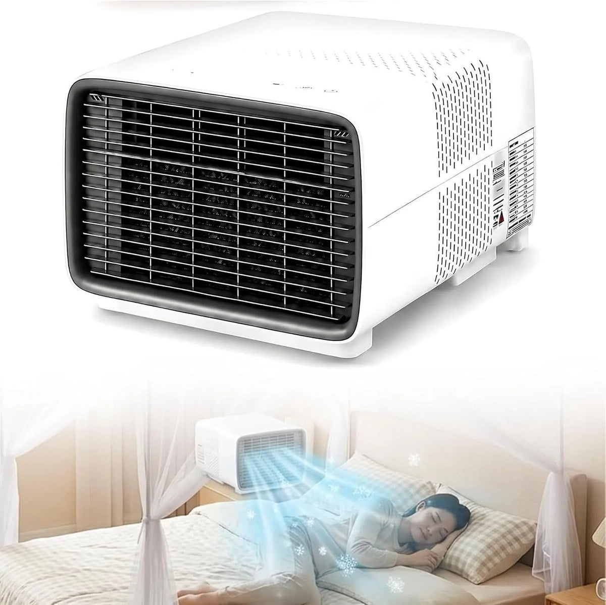 Condizionatore, 280 W, 110 V, portatile, Condizionatore Portatile da 280 W per tendes da Campeggio 110V