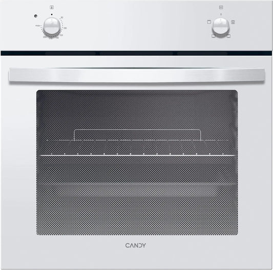 Candy B100 Forno elettrico, 59, 5x59, 5x56, 8 cm, 70 L, 4 programmi, classe energetica A, da incasso, timer, grill, acciaio inox, 8 cm FIDC