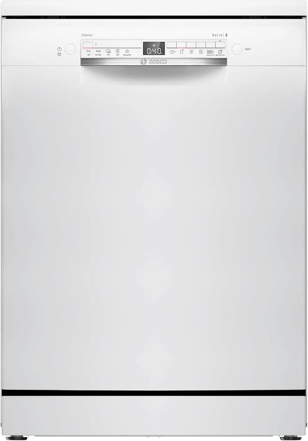 Bosch Serie 2 SMS2HTW06E Lavastoviglie, classe energetica C, bianco, Bosch SMS2HTW06E Serie 2 Lavastoviglie smart 13 coperti Bianco Classe C