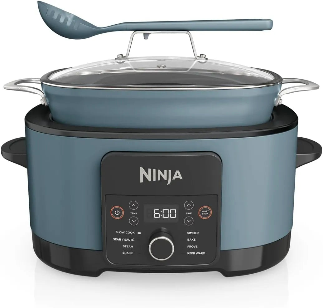 Ninja Slow Cooker, Foodi PossibleCooker, Grigio Sale MC1001EU