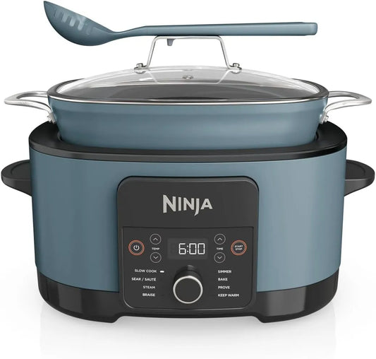 Ninja Slow Cooker, Foodi PossibleCooker, Grigio Sale MC1001EU