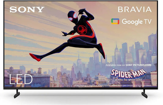 Google KD-65X80L Smart TV, televisore, 4K UHD, HDR, LED, ECO PACK, BRAVIA CORE, Sony BRAVIA, Flush Surface Design