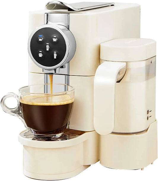 Macchina da caffè, montalatte Automatico in Stile Italiano, Adatta per Nestlé e Altri Tipi
