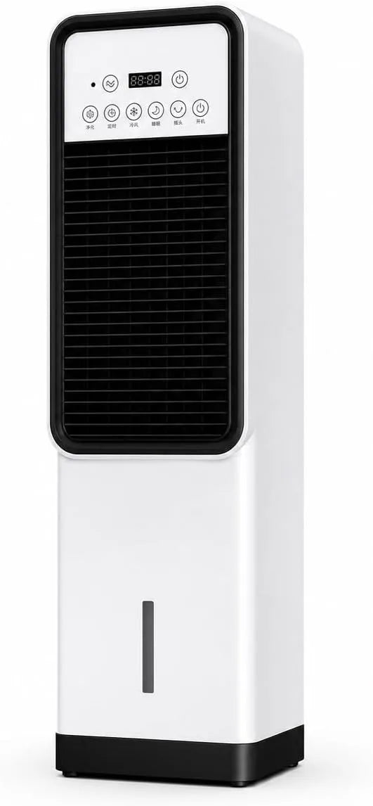 Condizionatore R290, portatile, funzionamento silenzioso per ambienti fino a 400 mq, refrigerante ecologico R290, telecomando