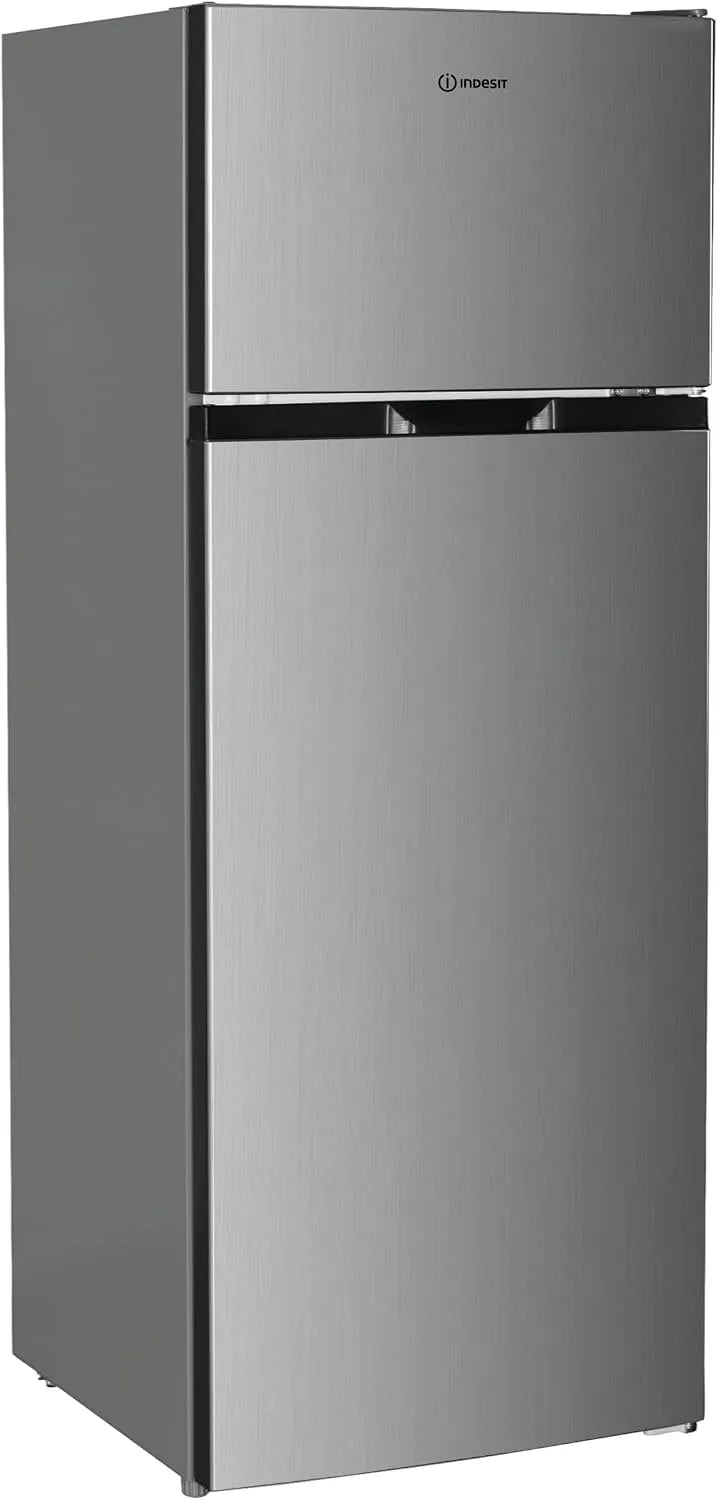 Frigorifero 206lt I55t0, 55cm, argento, Indesit Frigo Doppia Porta Statico 206lt E 55cm Silver I55t0 412s