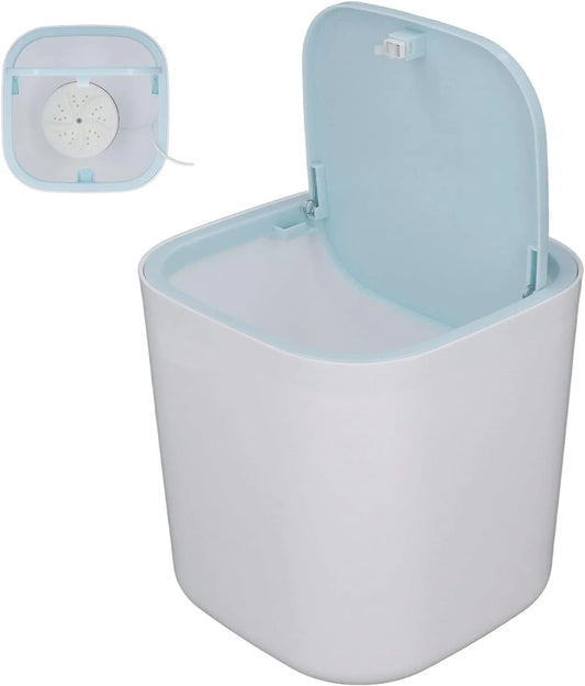 Lavatrice, 8 L, portatile, timer, USB, Mini Lavatrice Ricaricabile USB da 18 Watt con Timer SMArt per Calze e Biancheria Intima
