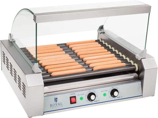 Lavatrice helloshop26, professionale, rivestimento antiaderente, helloshop26 Dispositivo lavatrice a Hot Dog professionale Teflon 20 salsicce 2 200