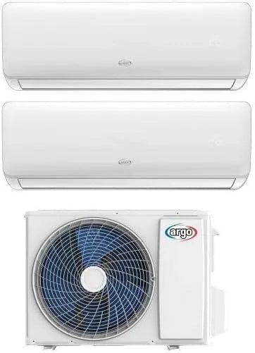 Condizionatore, Wi-Fi, Inverter, ARGO CLIMADESIGN CONDIZIONATORE DUAL 18 12000+12000 BTU WIFI DC INVERTER A++