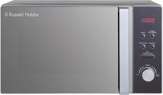 Russell Hobbs RHM2076S Forno a microonde, 20 L, 800 W, autonomo, argento, 20 Litri