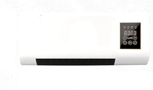 Ventilatore 30Sec, portatile, montaggio a parete, timer, riscaldamento rapido 30Sec, facile installare nessun aiuto profes