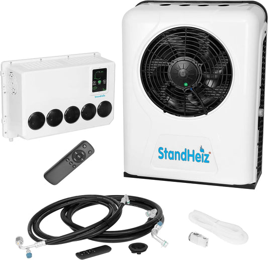 Condizionatore, 2000 W, 24 V, professionale, Climatizzatore Auto Roulotte, Aria Condizionata per Camion, Veicoli Commerciali, Caravan, Furgone