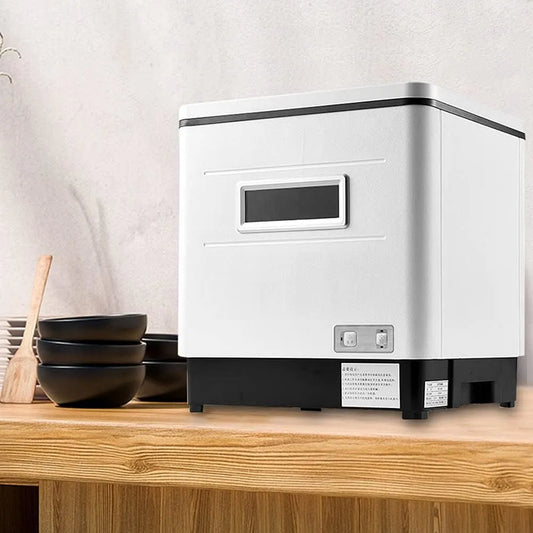 Lavastoviglie, 1500 W, Lavastoviglie da tavolo Mini lavastoviglie 1500 W lavastoviglie compatta da tavolo sistema completamente automatico